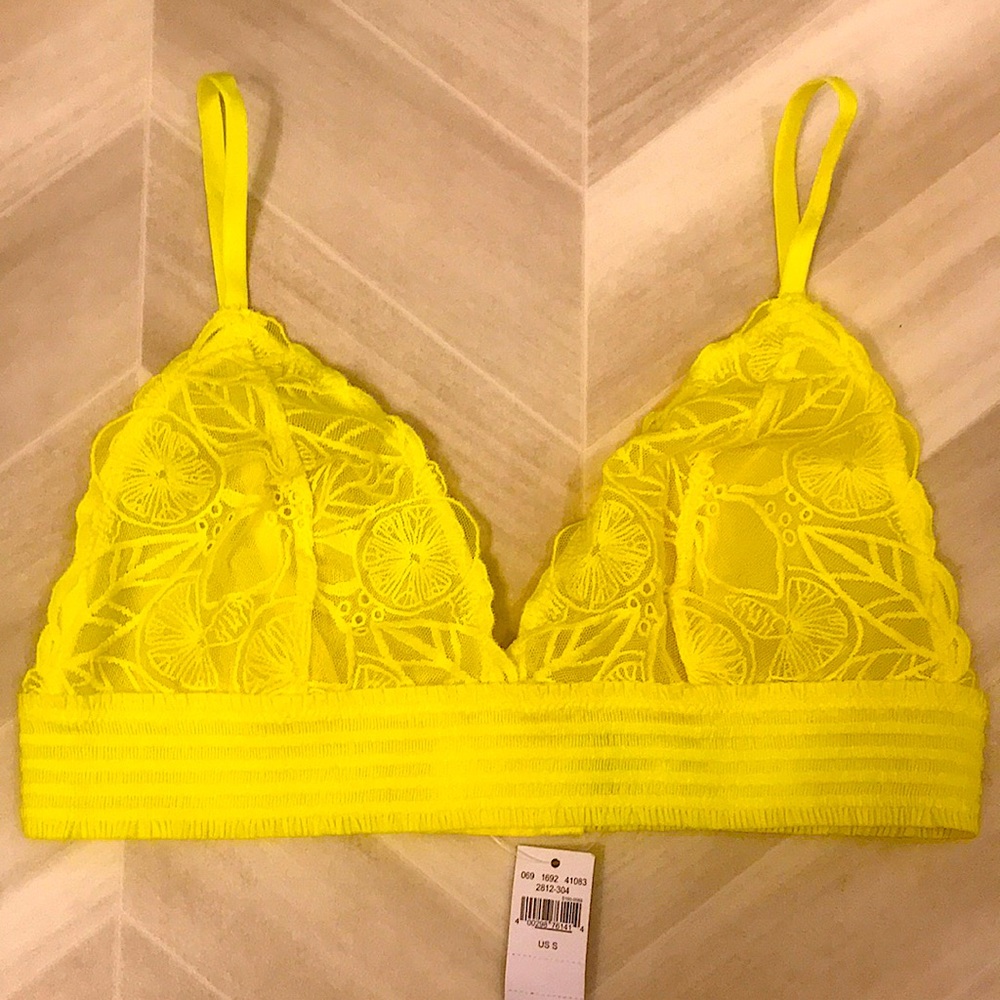 Aerie Bralette NWT Neon
